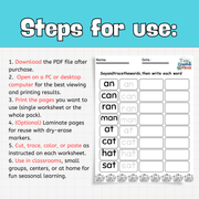 CVC Word Worksheets | Phonics Tracing, Reading & Writing Practice for Kids