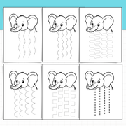 Cutting Practice Worksheets | Fine Motor Scissor Skills Activities for Kids