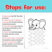 Cutting Practice Worksheets | Fine Motor Scissor Skills Activities for Kids