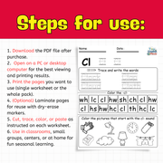 Phonics Blends & Digraphs Worksheets | CH SH TH WH CL ST BR DR FL SN Activities