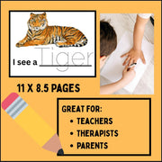 I See word tracing worksheets | alphabetical order vocabulary practice | printable reading and handwriting activity for kids | preschool and kindergarten literacy resource