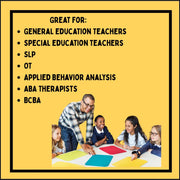 August morning tubs – back-to-school fine motor and literacy activities for pre-K, kindergarten, special education, ABA therapy, and homeschool learning