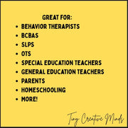 I Want visual sentence strip – editable communication board for kids, autism PECS printable, speech therapy AAC tool PDF