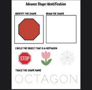 Shape & Pattern Recognition Worksheets: Fine Motor Skills (Printable Activities for Kids)