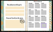 Groovy Digital Teacher Planner | Editable & Printable Classroom Organizer | Polka Dot Theme