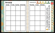 Groovy Digital Teacher Planner | Editable & Printable Classroom Organizer | Polka Dot Theme