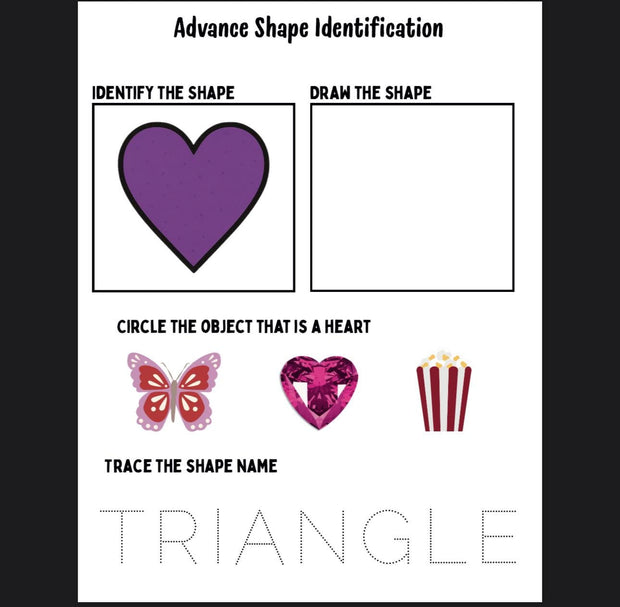Shape & Pattern Recognition Worksheets: Fine Motor Skills (Printable Activities for Kids)