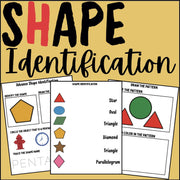 Shape & Pattern Recognition Worksheets: Fine Motor Skills (Printable Activities for Kids)