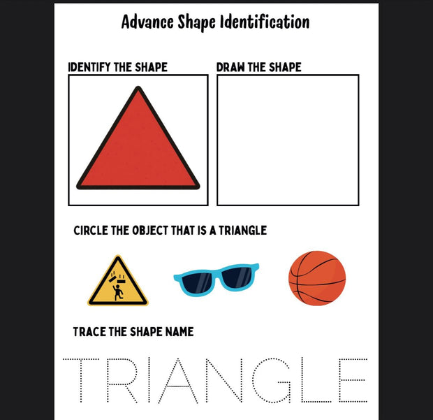 Shape & Pattern Recognition Worksheets: Fine Motor Skills (Printable Activities for Kids)
