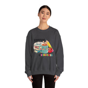 Coffee & Books Sweatshirt: Cozy Unisex Crewneck