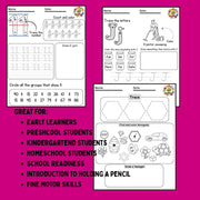 Community Helpers Preschool Activity Pack | Set 11 | Printable Worksheets for Kids, Letters, Numbers & Colors