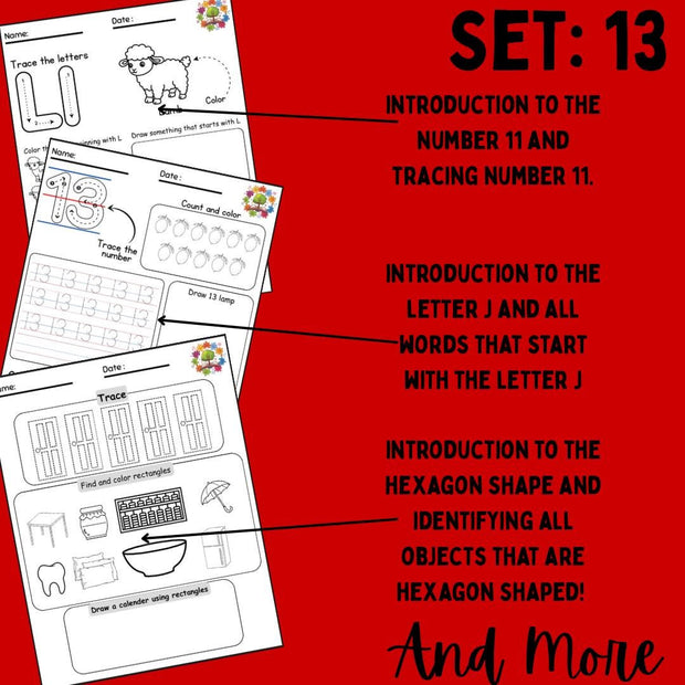 Healthcare Community Helpers Preschool Activity Pack | Set 13 | Doctor & Nurse Worksheets for Kids